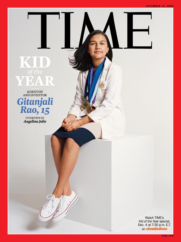 Gitanjali Rao, 15, named first ever TIME ‘Kid of the Year’ 2020