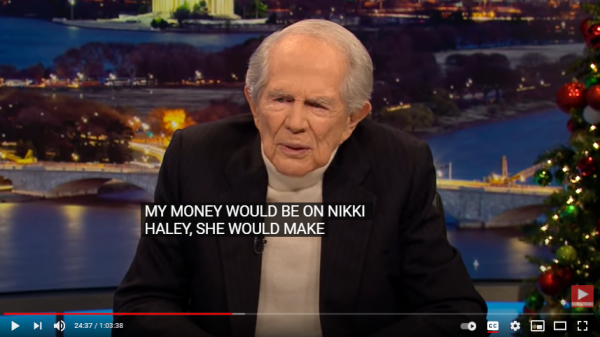Pat Robertson says Nikki Haley, not Trump, is his choice of president in 2024