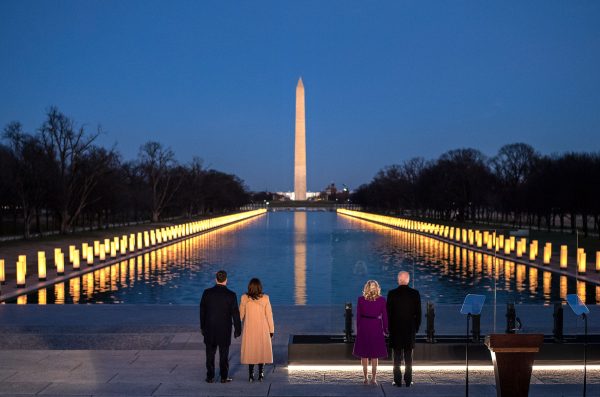 Biden holds memorial for Covid-19 victims on the eve of inauguration