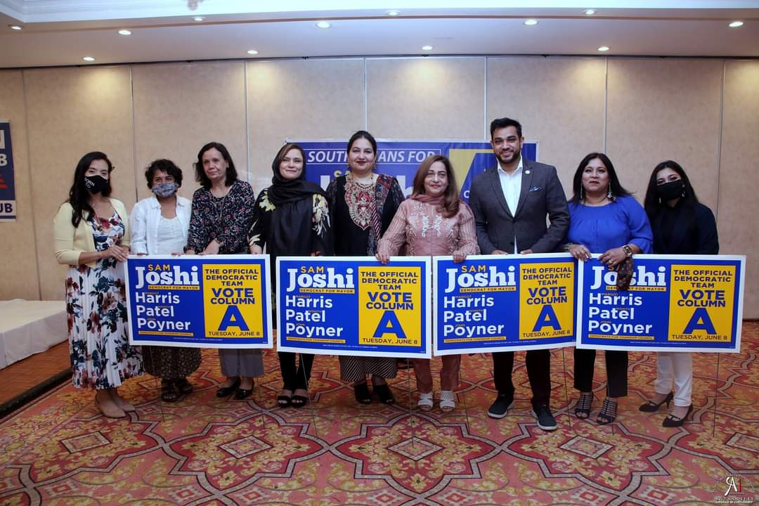 South Asian Democratic Club hosts event in support of Sam Joshi