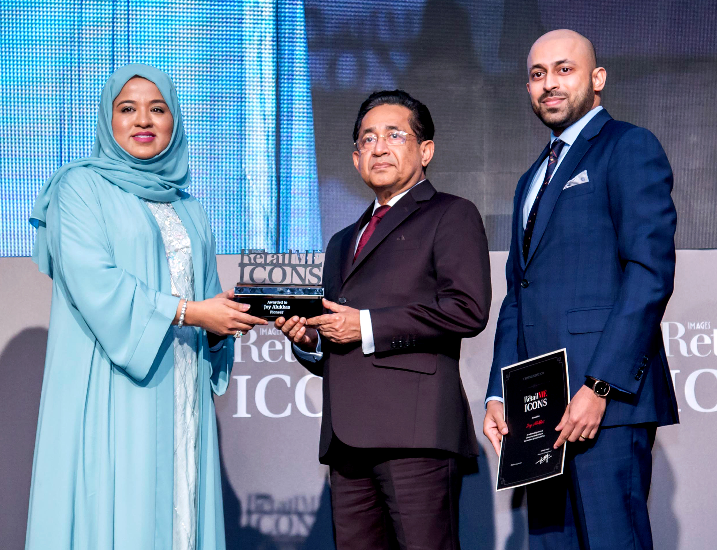 Joyalukkas honored with the coveted prize for pioneering leadership in jewelry retail