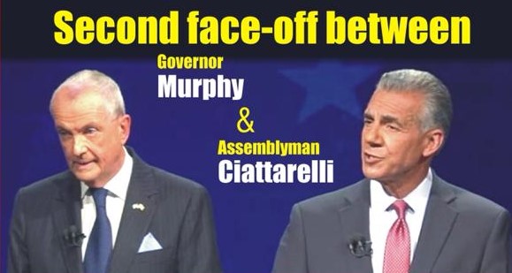 Second face-off between Governor Murphy and Assemblyman Ciattarelli
