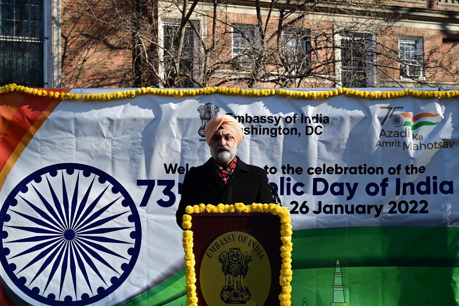 Indian Embassy, Consulates and community celebrate 73rd Republic Day of India