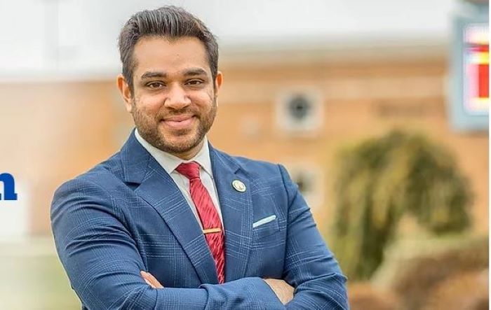 Sam Joshi, 32, sworn in as youngest and first Indian-American mayor of Edison, NJ