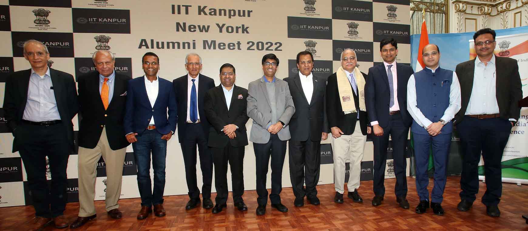 Distinguished Alumni Felicitated as IIT Kanpur Delegation Visits New York