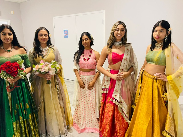 Newly engaged, Bridal parties and others attend the Bridal Social and Wedding Event