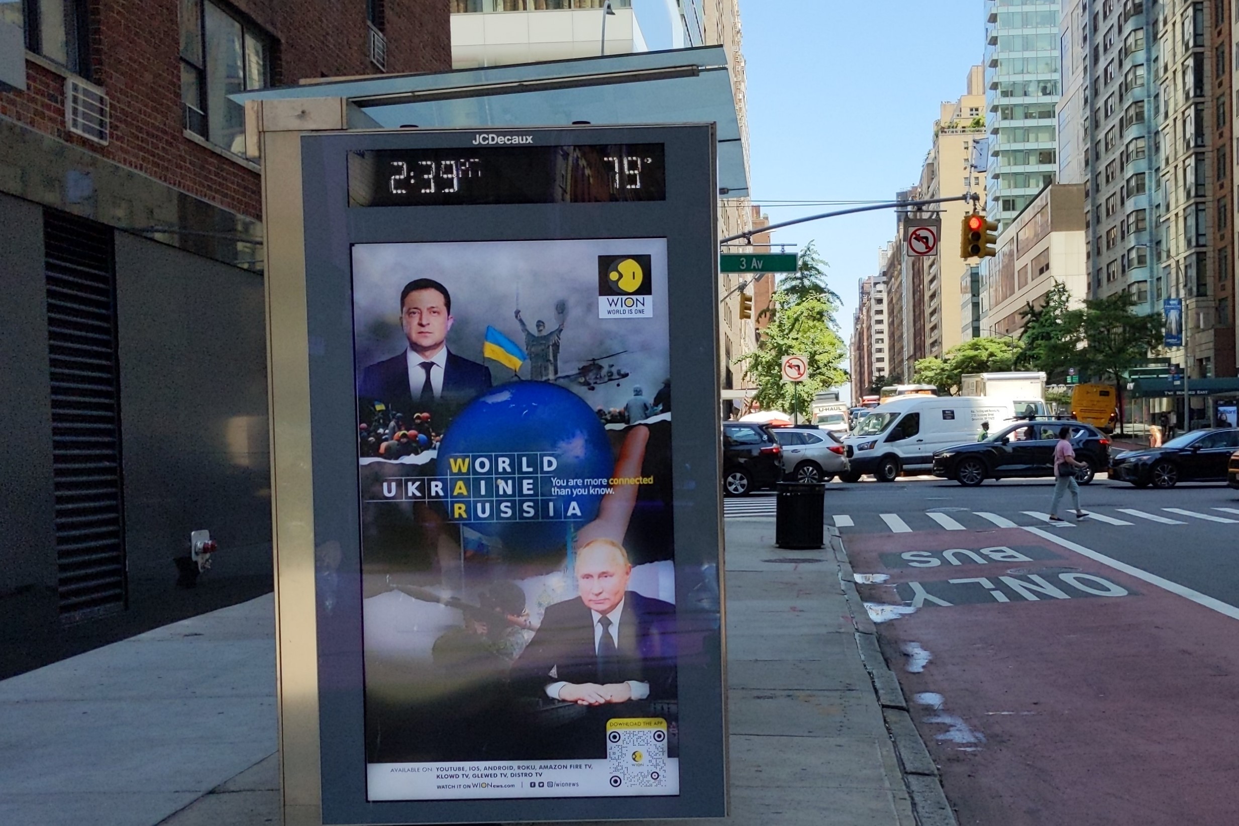 WION News launches extensive outdoor campaign in the US
