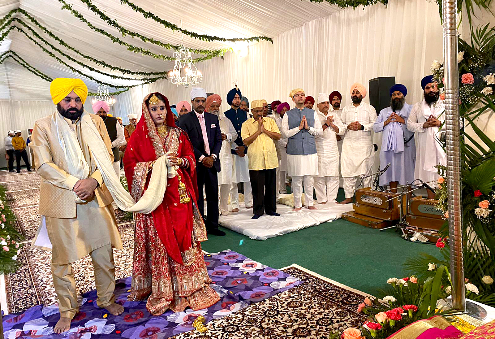 Bhagwant Mann weds a doctor, joins the politicians who got hitched while in office