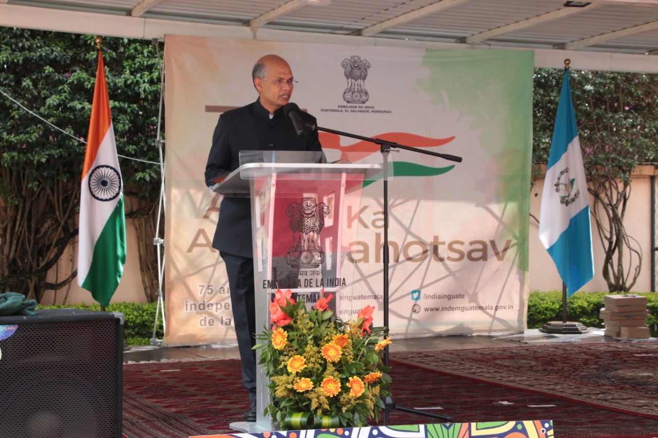Indian Embassy in Guatemala celebrates Independence Day and Har Ghar Tiranga