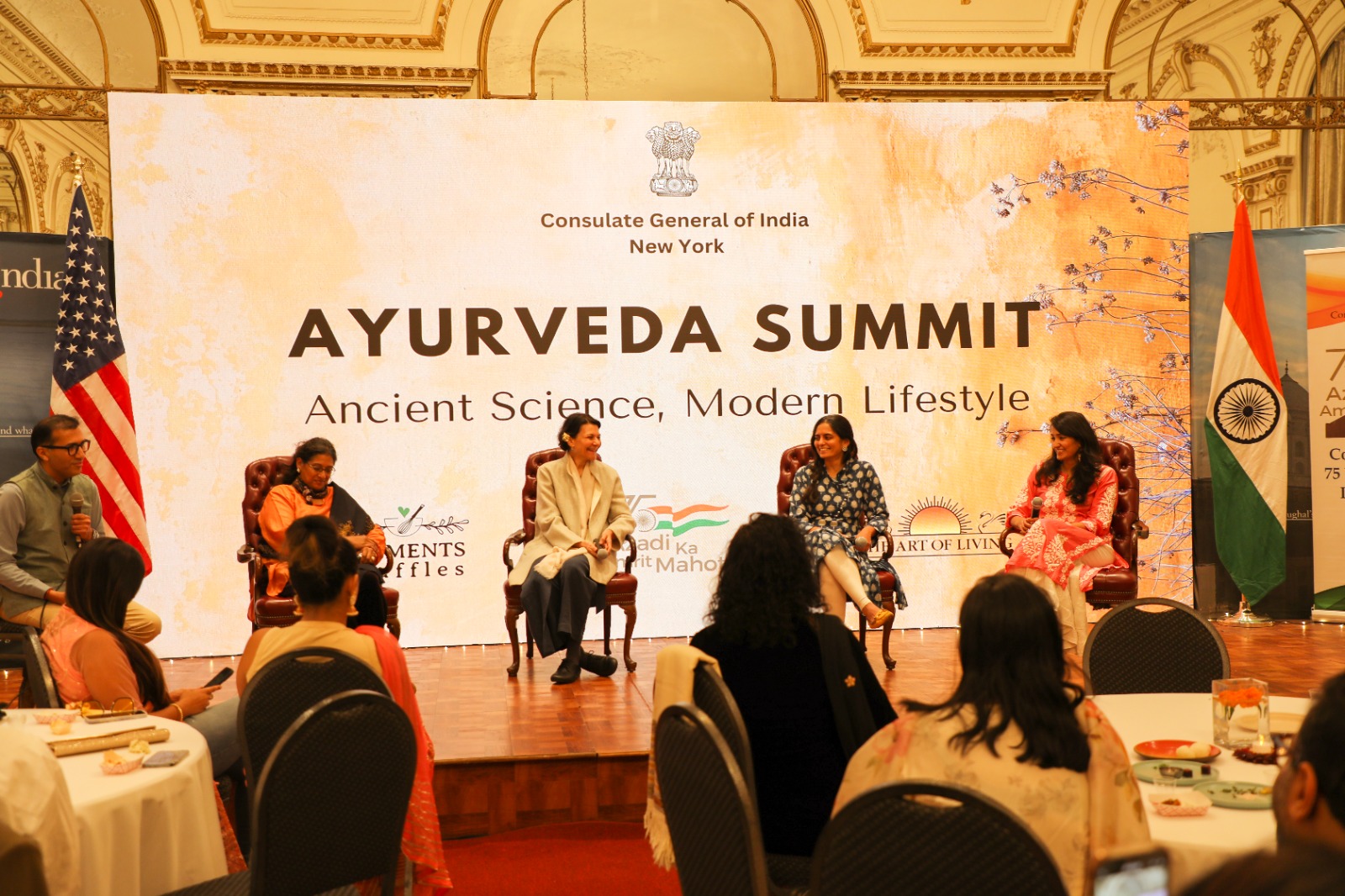  Ayurveda Day Celebrations held at Indian Consulate in New York