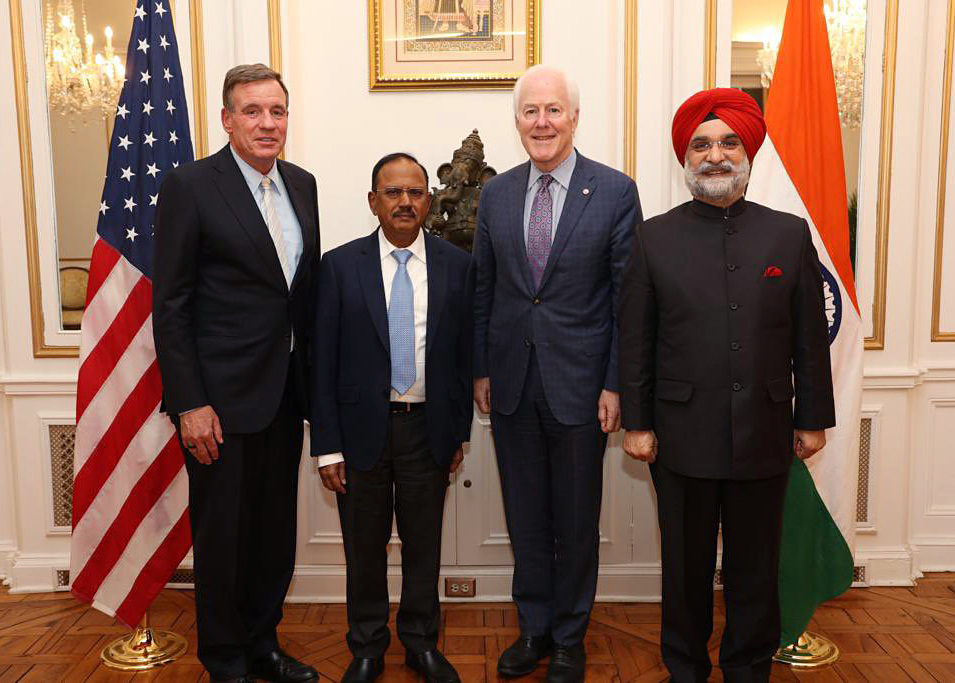 India-US ties: NSA Doval-led delegation charts out future of strategic partnership ￼