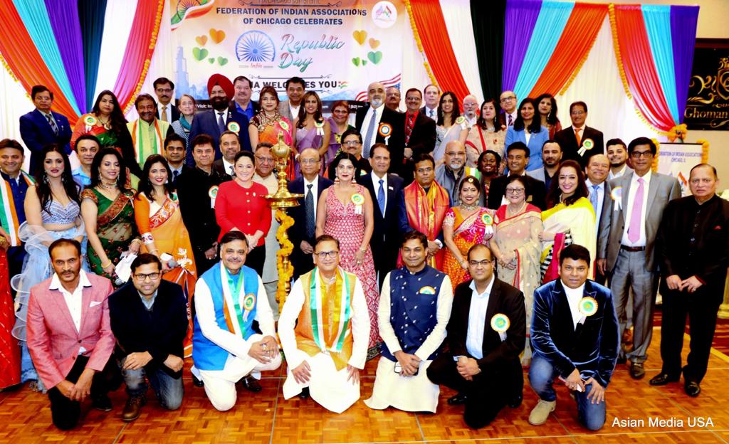 FIA-Chicago Hosts Grand Gala on 74th Republic Day along with Annual Scholarship Drive!