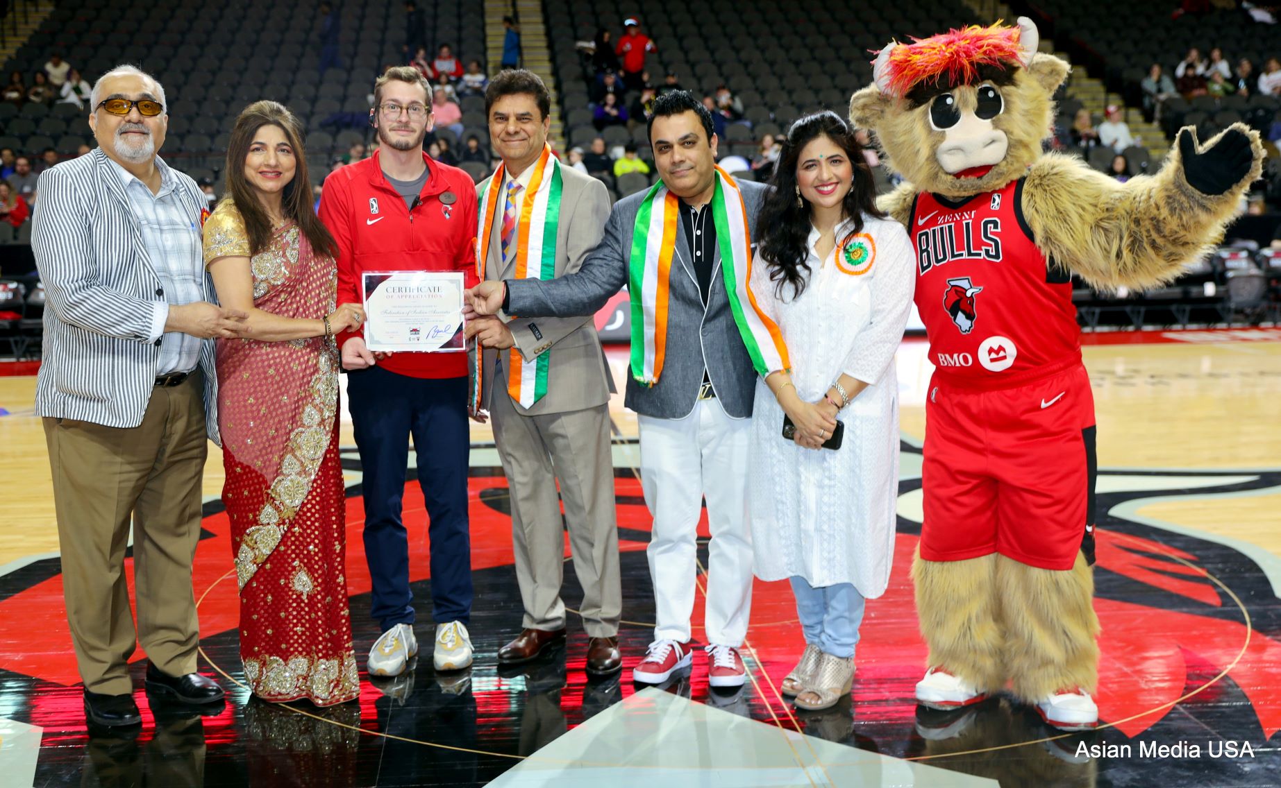 FIA – Chicago hosts its spectacular 6th Indian Heritage Night along with the Windy City Bulls at NOW Arena