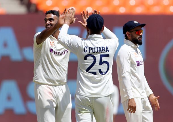 Ashwin becomes leading wicket-taker in series as Aussie spinners show their class