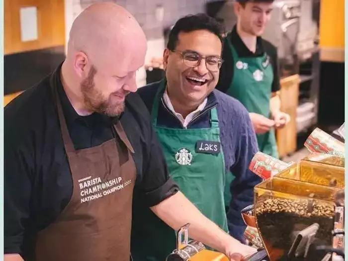 The brew giant has an Indian flavor – Laxman Narasimhan takes over as Starbucks CEO