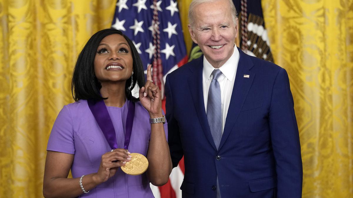 Mindy Kaling, the Indian American actor, gets National Medal of Arts