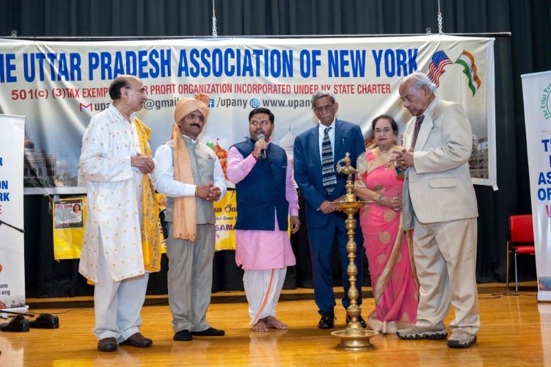 Magic of Hindi poetry seen at “Hasya Kavi Sammelan” of UP Association of New York