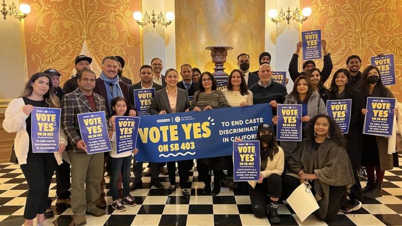 California senate passes a bill on caste discrimination