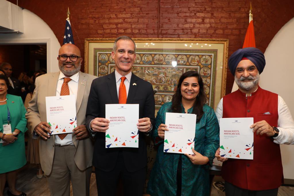 CII Report Indian Roots, American Soil released