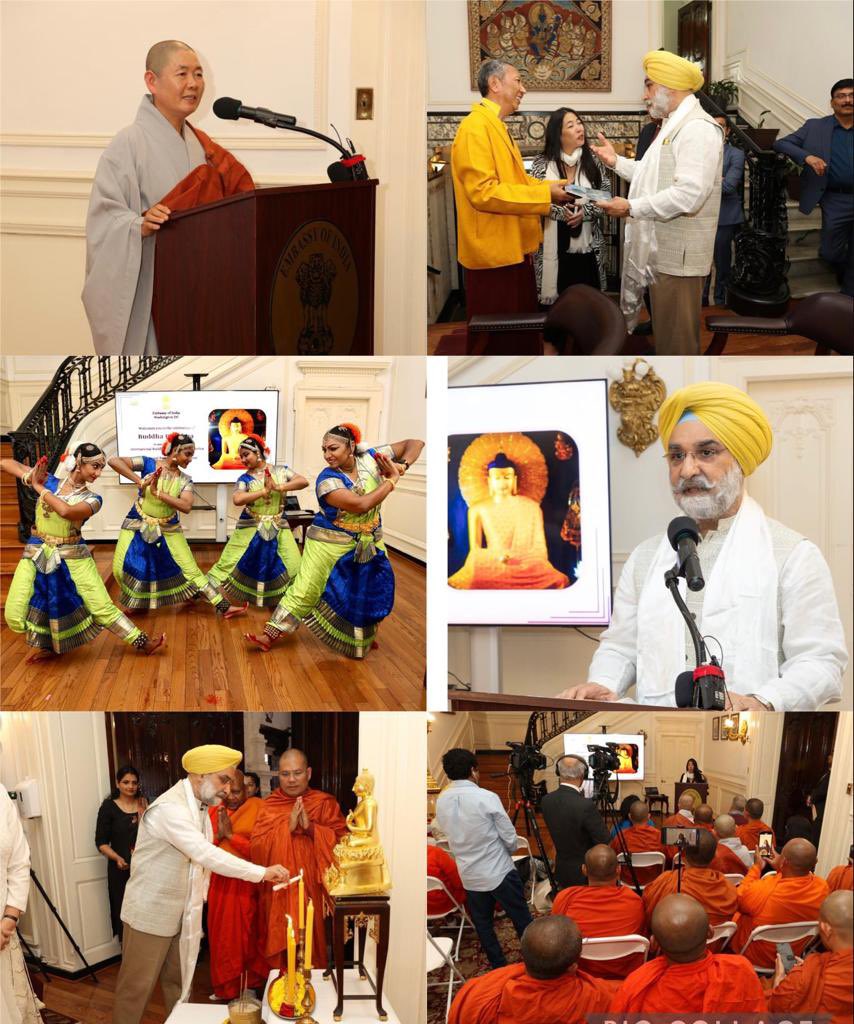 Buddha Purnima celebrated in Indian Embassy