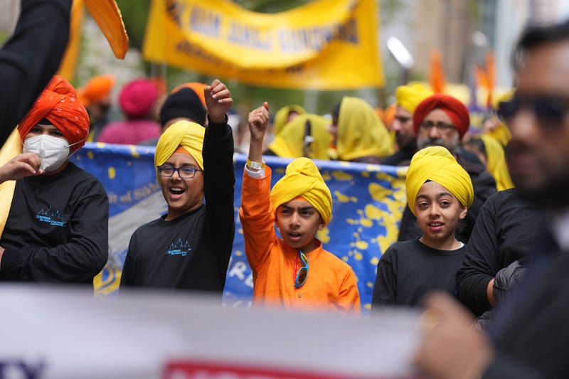 35th colorful Sikh Day parade held in New York city