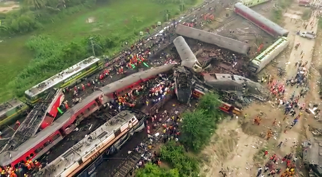 India shaken as 288 killed in worst train accident in decades; 1,000 injured in Odisha crash