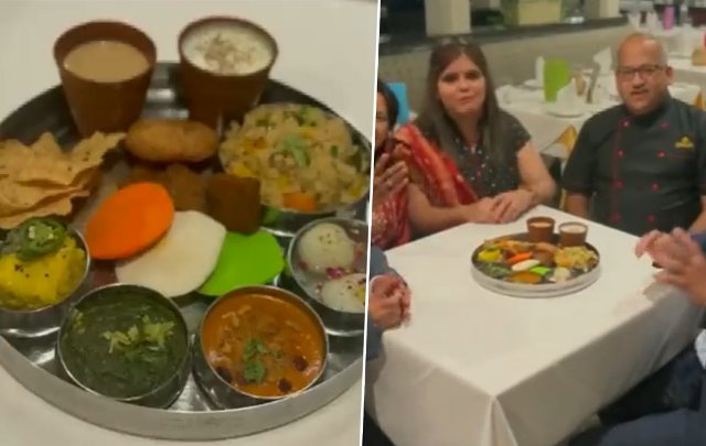 ‘Modi ji thali’ by a US restaurant honors PM Modi