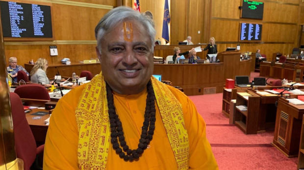 Hindu mantras for an auspicious start of Utah’s Spanish Fork City Council