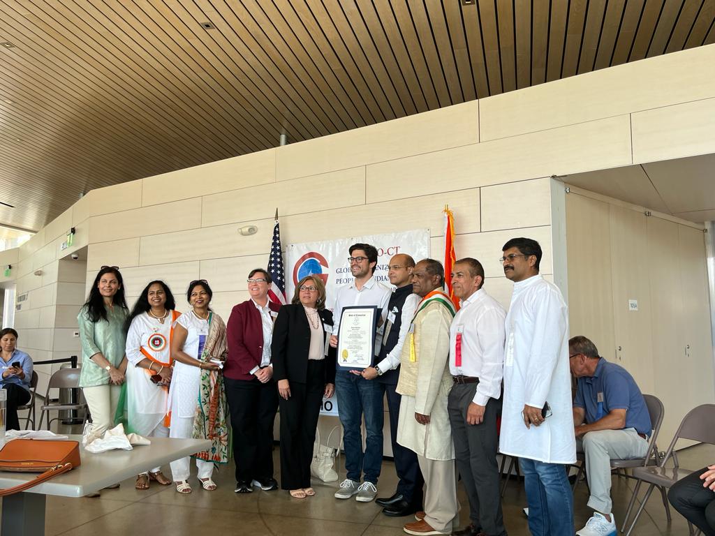 India@77: Connecticut General Assembly honors India on Independence Day