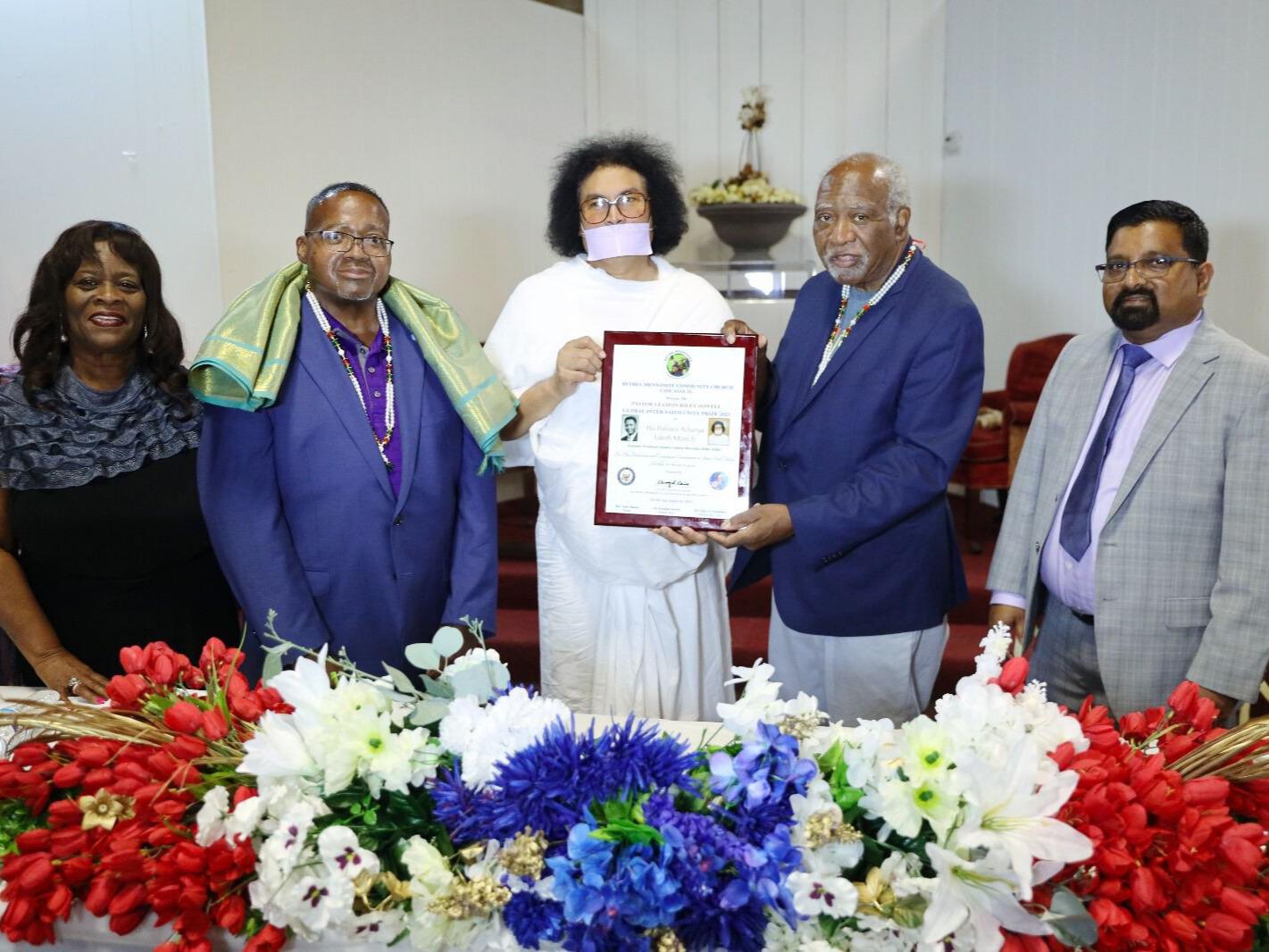 Acharya Lokesh recognized with Global Interfaith Unity Prize 2023