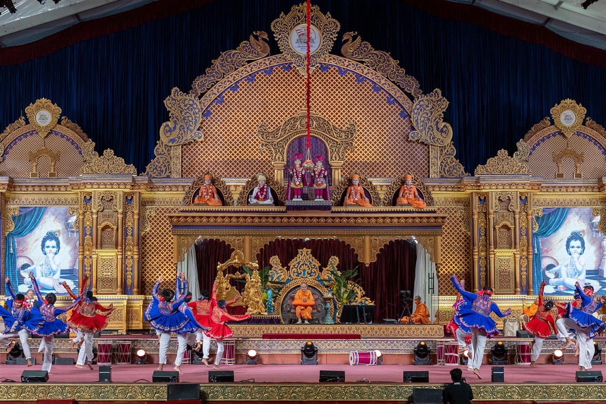 Janmashtami celebrated at BAPS Swaminarayan Akshardham, Robbinsville, NJ
