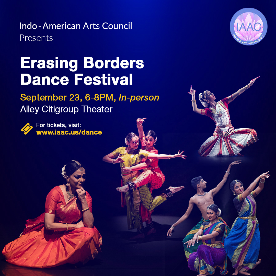 Indo-American Arts Council to present Erasing Borders Dance Festival