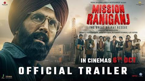 Akshay Kumar seen in a race against time in ‘Mission Raniganj’ trailer