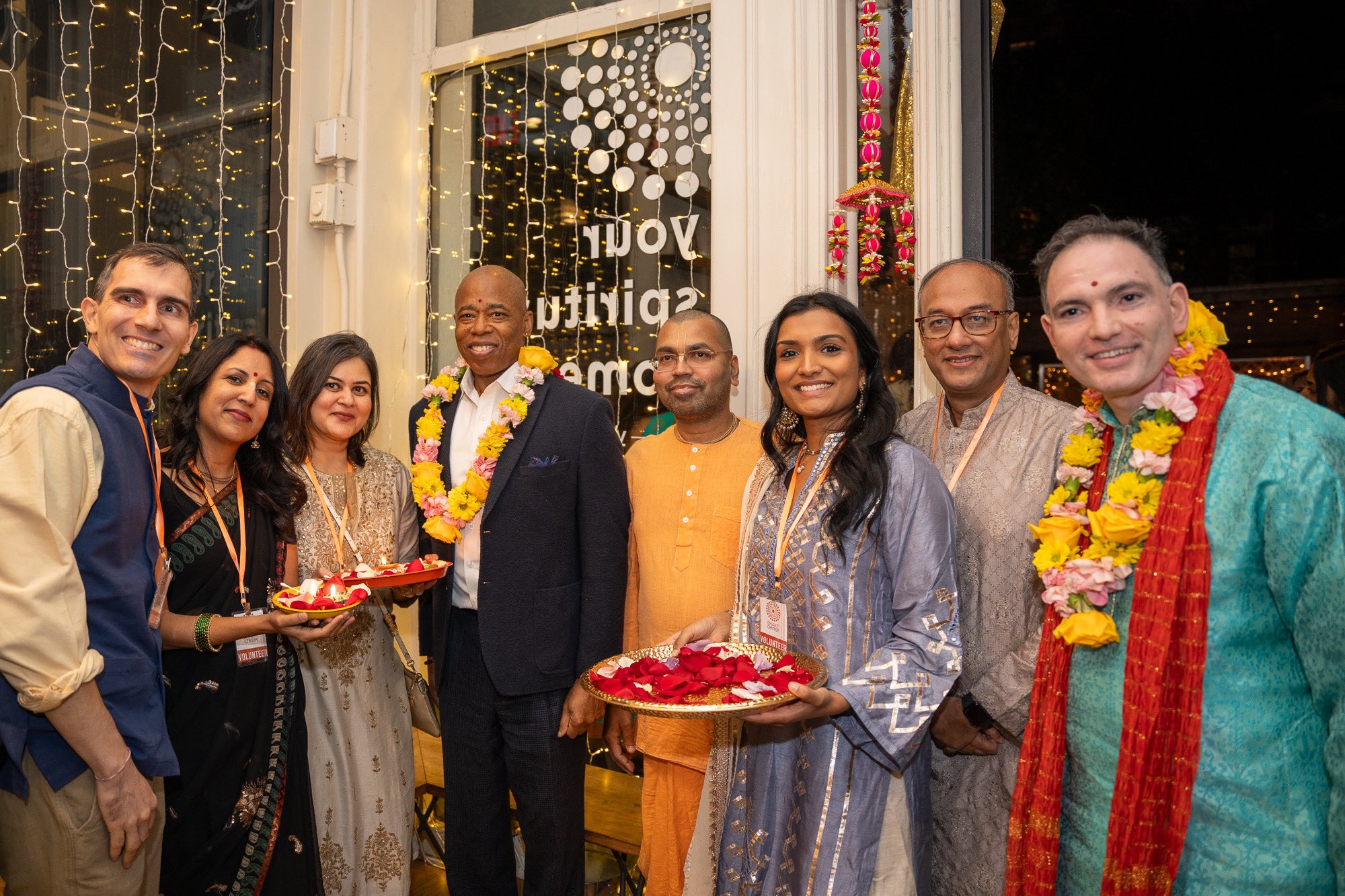 NYC celebrates Diwali in an iconic way, led by Mayor Adams