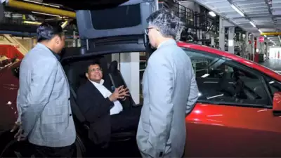Piyush Goyal visits Tesla factory at Fremont