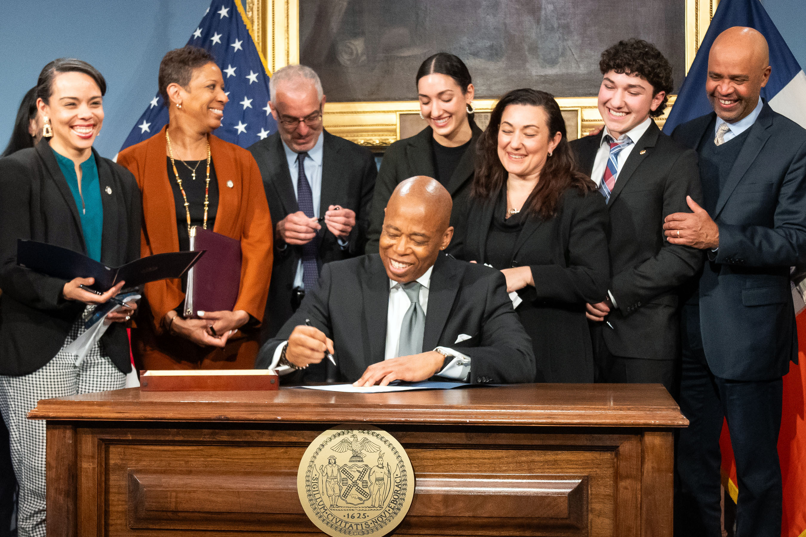 Mayor Adams Signs Two Pieces Of Legislation, Extending City’s Rent Stabilization Laws, Honoring Late Public Servant Paul Vallone