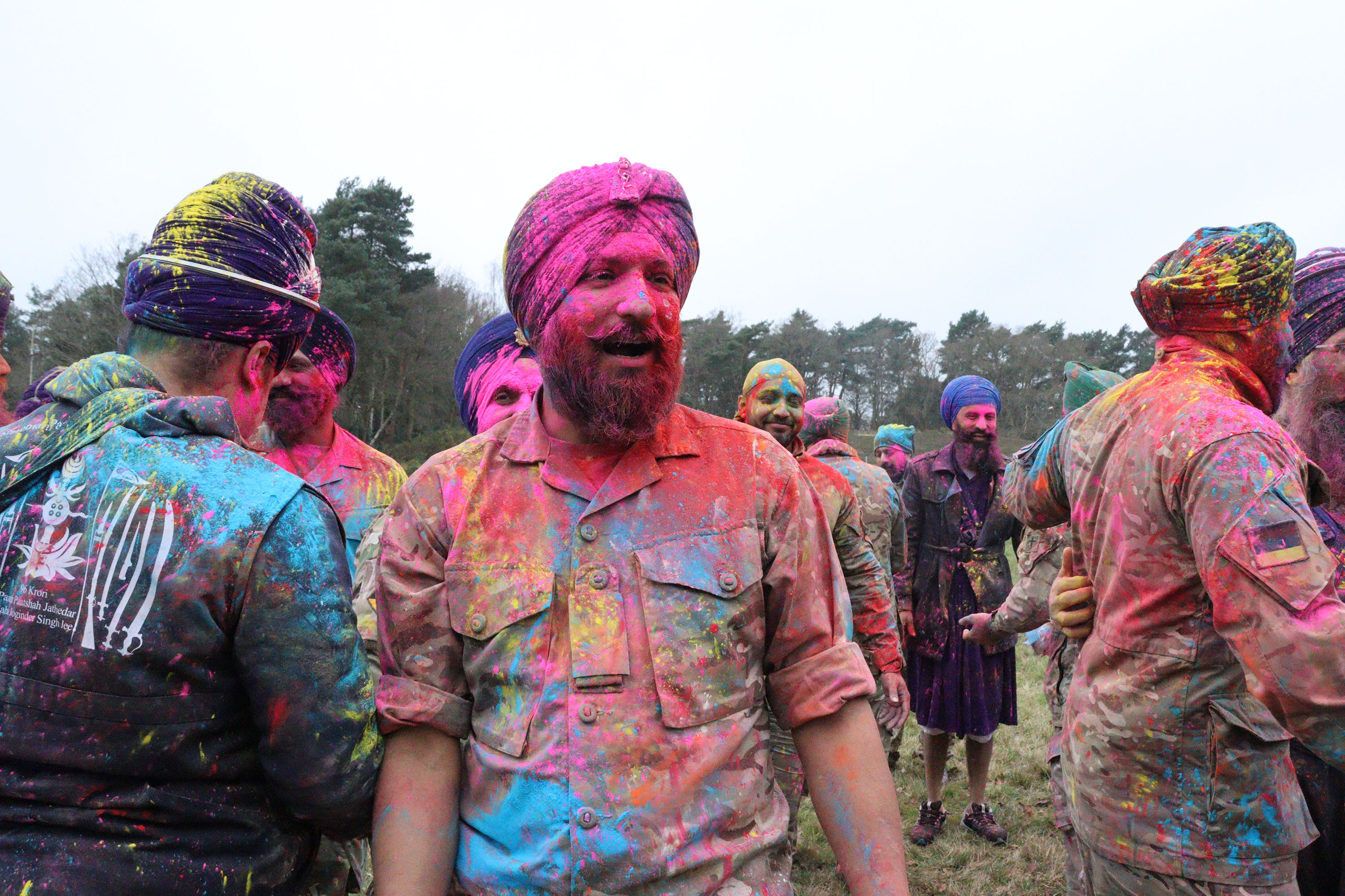 Sikhs in British Army celebrate colourful Festival of Holla Mahalla