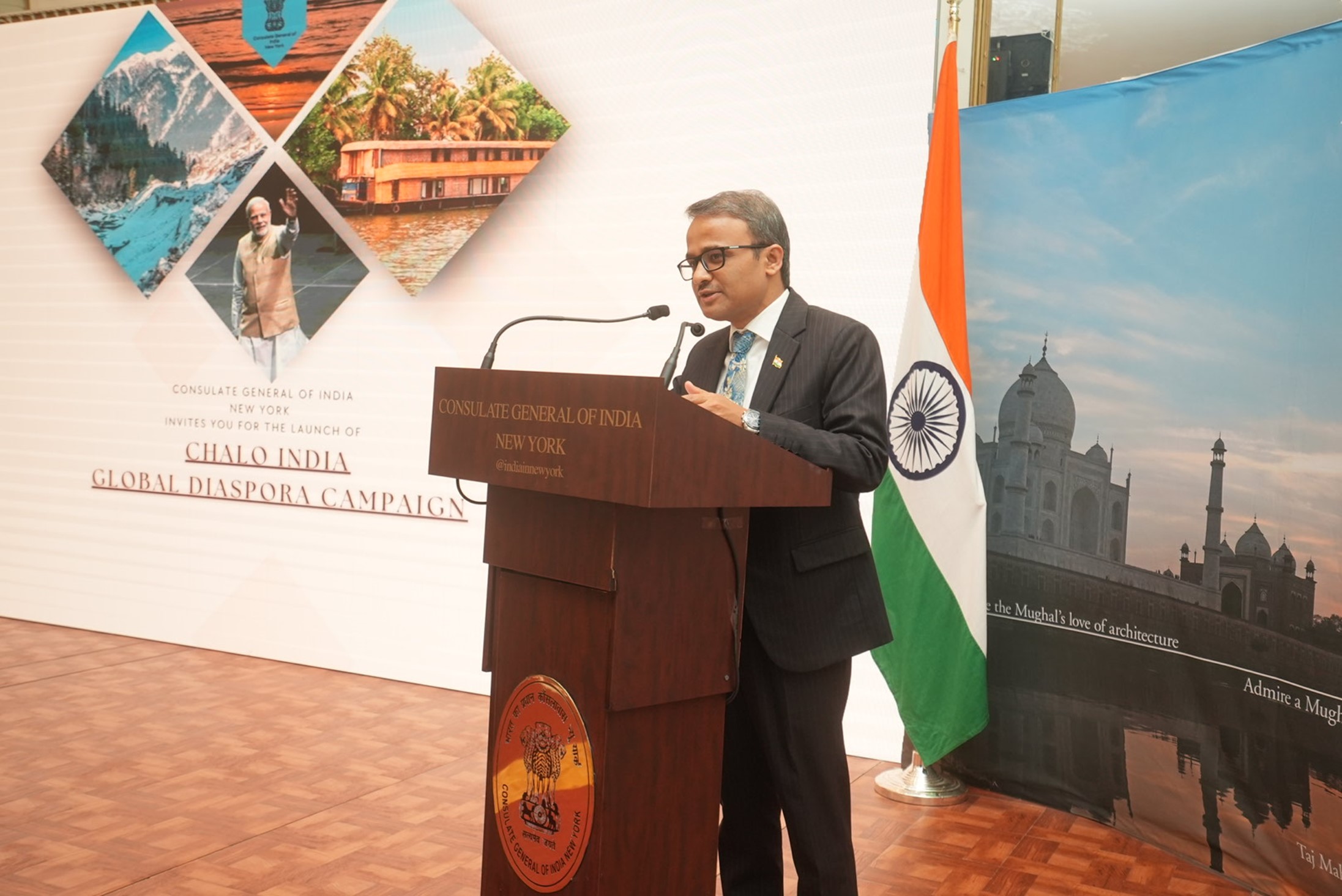 Consulate General of India launches ‘Chalo India – Global Diaspora Campaign’ in New York
