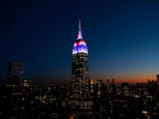 Men’s T20 World Cup Global Trophy Tour ICC kickstarts with Empire State Building glowing in pink and blue