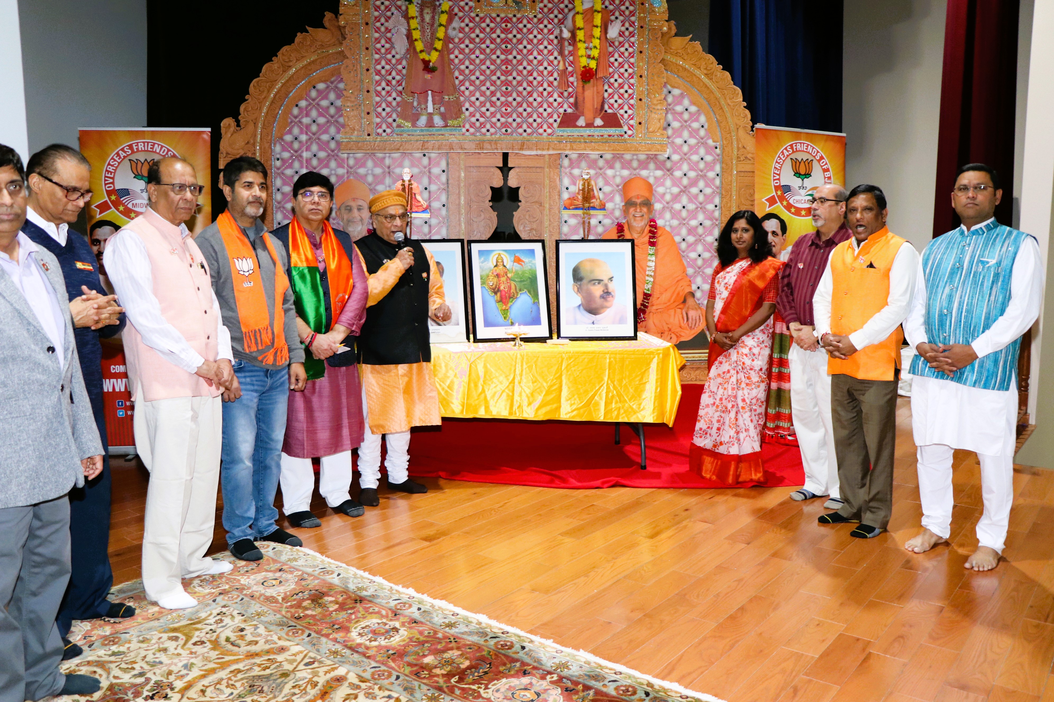 OFBJP – Chicago chapter kicks off Indian election campaign with “Ab Ki Bar 400 Par” meet