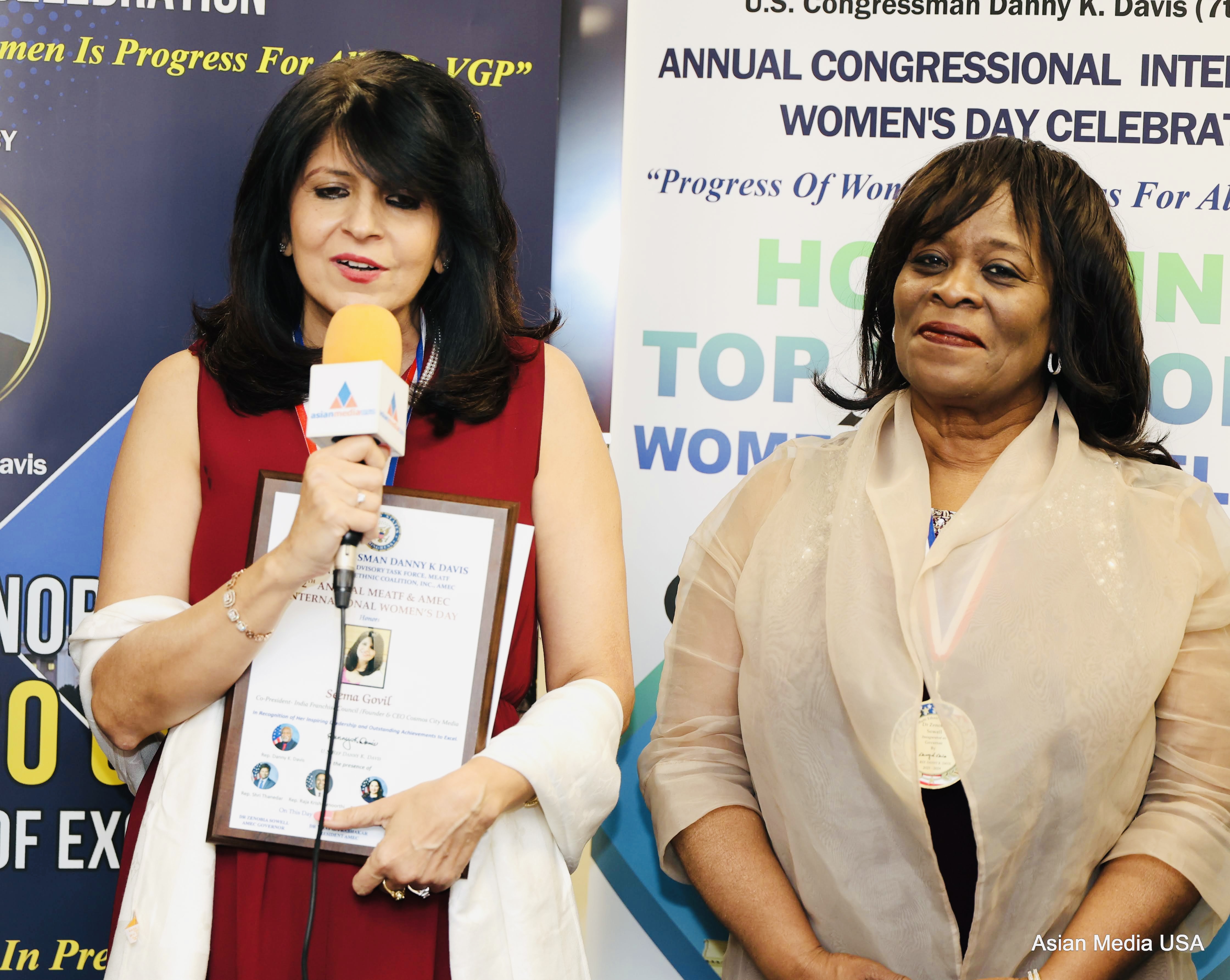 Seema Govil is acknowledged Among the Top 20 Global Women of Excellence