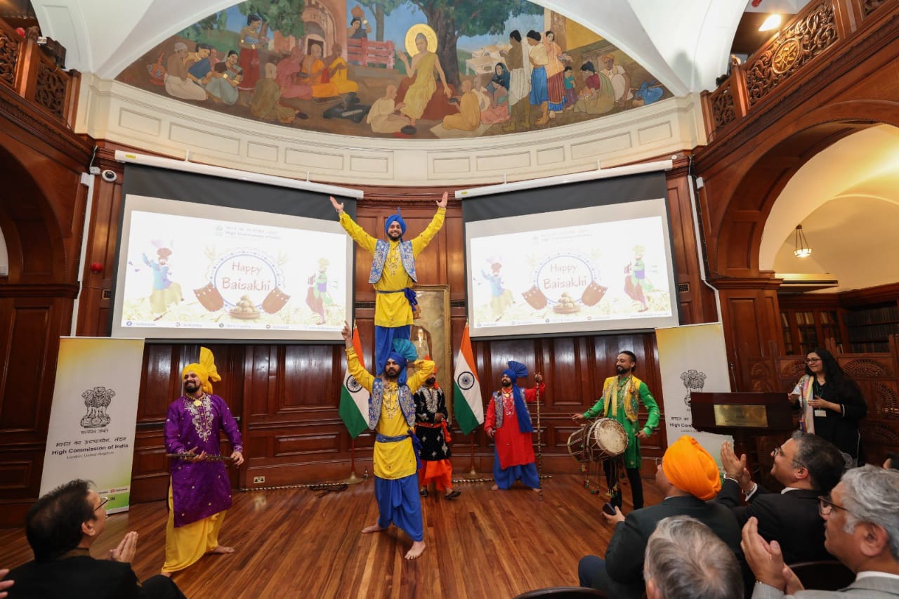 Baisakhi celebrated by Indian mission in London