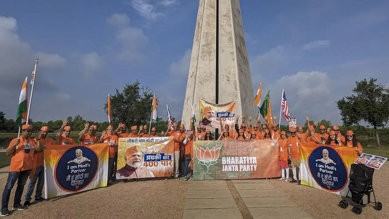 Supporters of PM Modi hold rallies in over 16 US cities