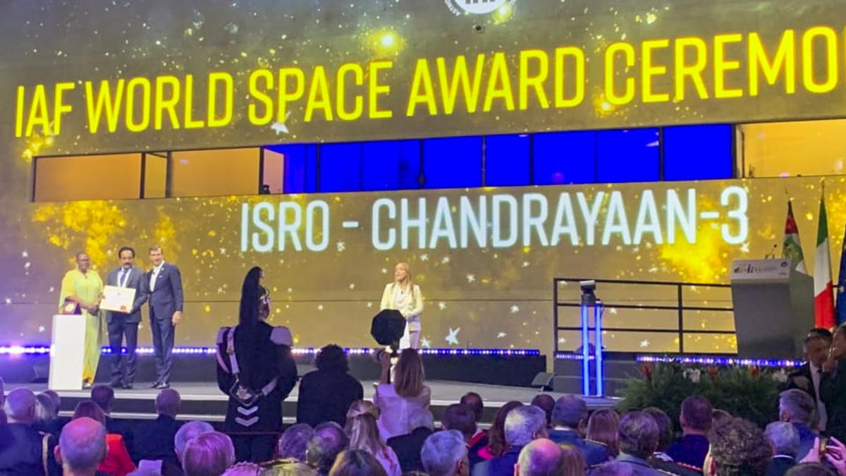 International Astronautical Federation honors ISRO Chief S. Somanath with World Space Award