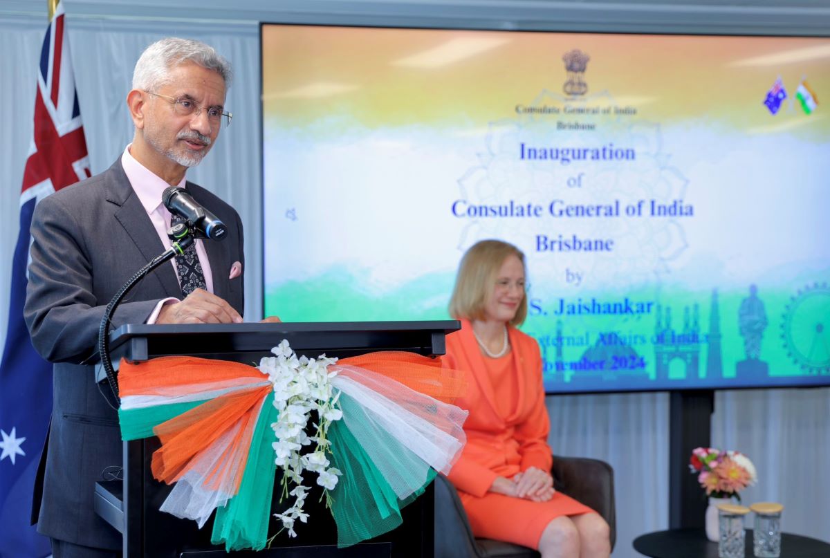 Jaishankar inaugurates Brisbane consulate on visit to Australia and Singapore