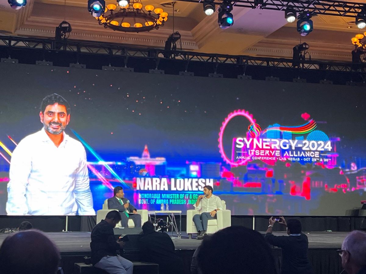 Nara Lokesh, a Visionary Leader and a Transformational Minister, lays out Technology and Processes driven Investments for Andhra Pradesh at Synergy 2024