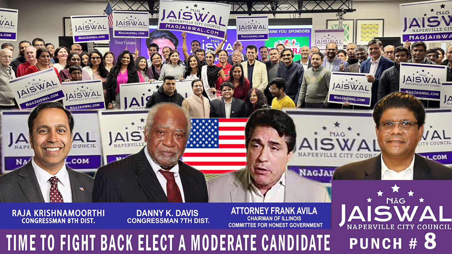 Nag Jaiswal receives a high-profile endorsement and a robust Bi-Partisan support