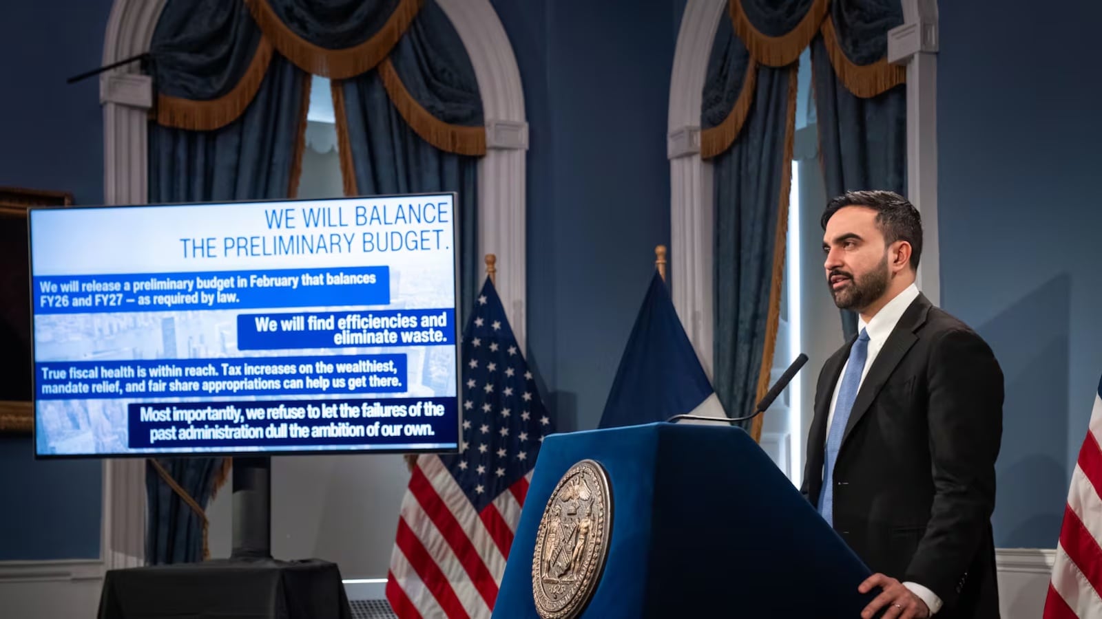 NYC Mayor Mamdani Releases Update On Savings Plan 