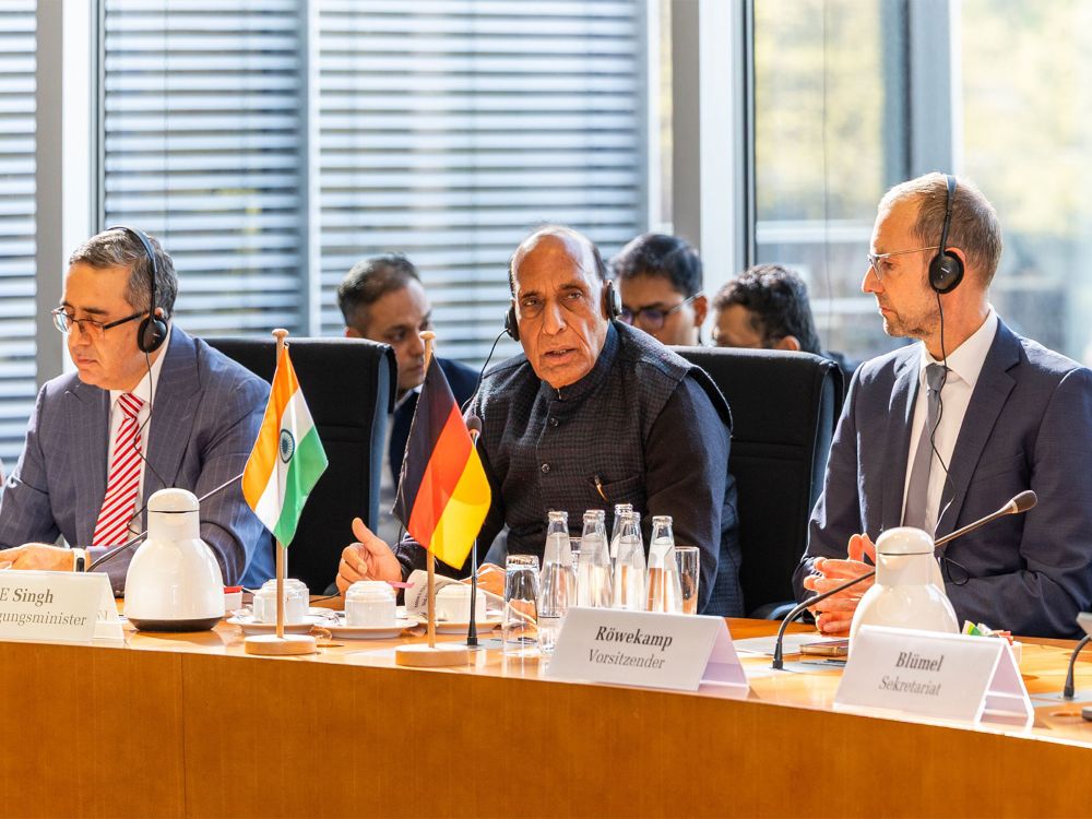 India calls for enhanced defence industrial partnerships with Germany