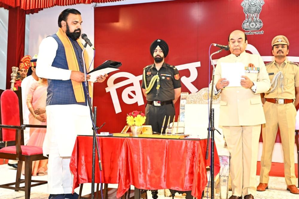 Bihar gets First BJP Chief Minister